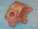 Front console for rear leaf spring - IFA W50